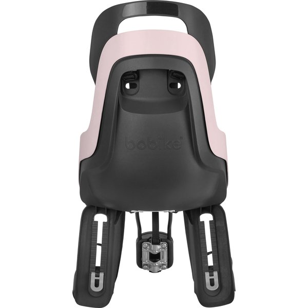 Fotelik rowerowy Go do ramy + kask Bobike - Cotton Candy Pink