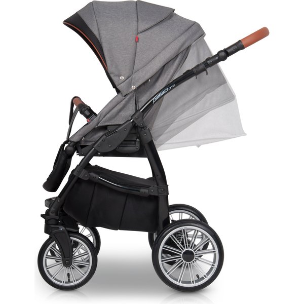 Wózek wielofunkcyjny Passo Pro + śpiwór Euro-Cart - anthracite