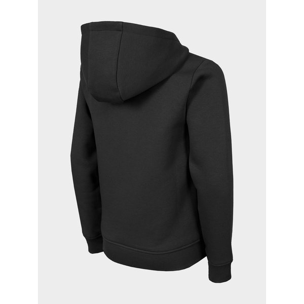 Bluza dziewczęca HJL22 JBLD001 4F - czarna