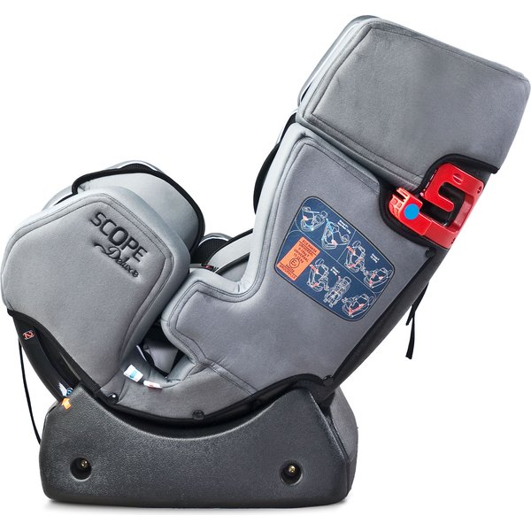 Fotelik samochodowy Scope Deluxe 0-25 kg Caretero - graphite