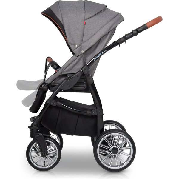 Wózek wielofunkcyjny Passo Pro + śpiwór Euro-Cart - anthracite