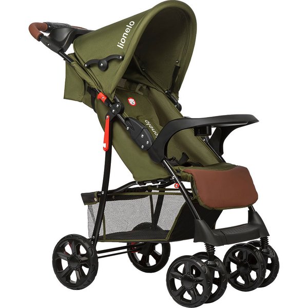 Wózek spacerowy Emma Plus Lionelo - forest green