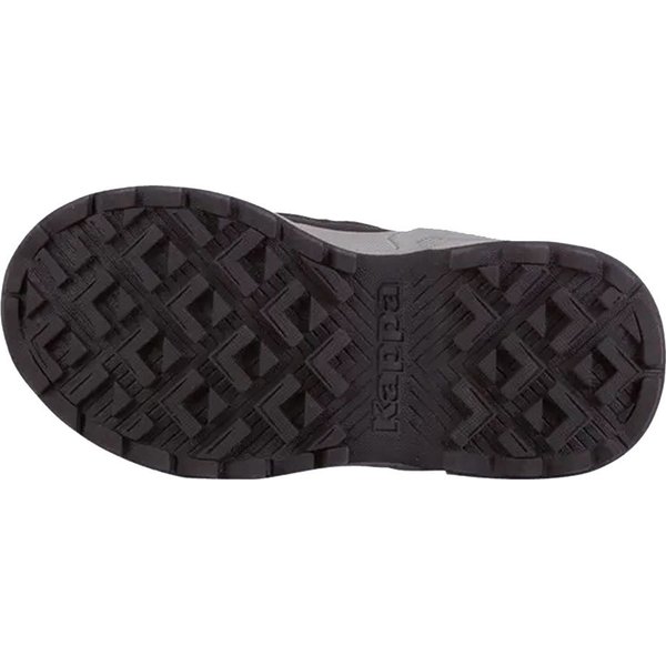 Buty, śniegowce Vipos Tex Jr Kappa - czarno - srebrne