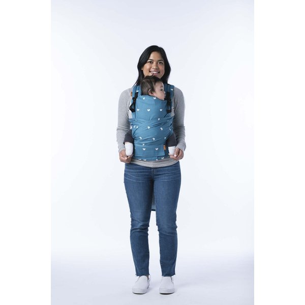 Nosidełko Half Buckle od 3kg Tula - Playdate Seledyn