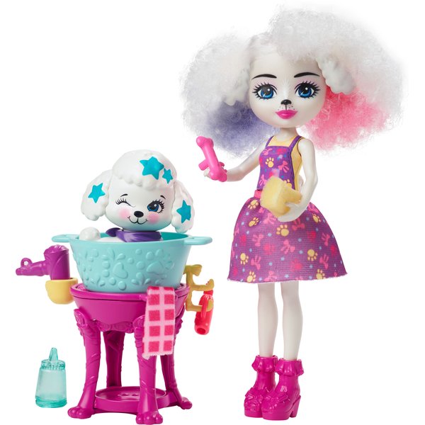 Enchantimals salon piękności pudelków Mattel