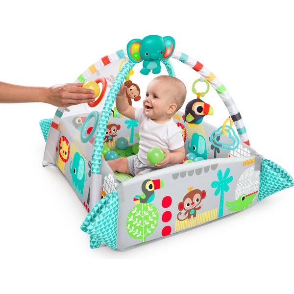 Mata edukacyjna Plac zabaw Bright Starts - deluxe z piłeczkami