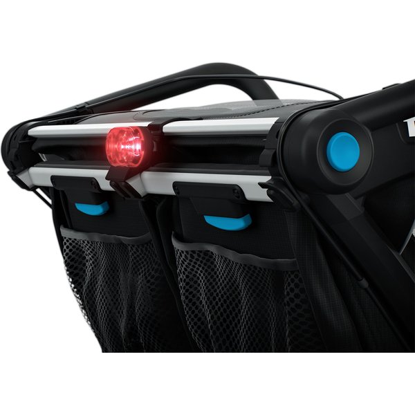 Przyczepka rowerowa dla dwójki dzieci Chariot Sport 2 Thule - czarny