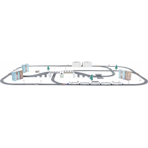 Kolejka elektryczna 9m z pociągiem