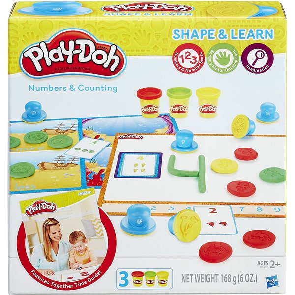 Liczby i liczenie Play-Doh