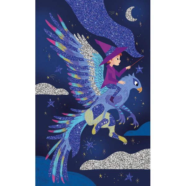 Zestaw kreatywny Brokat Bohaterowie 6+ Janod