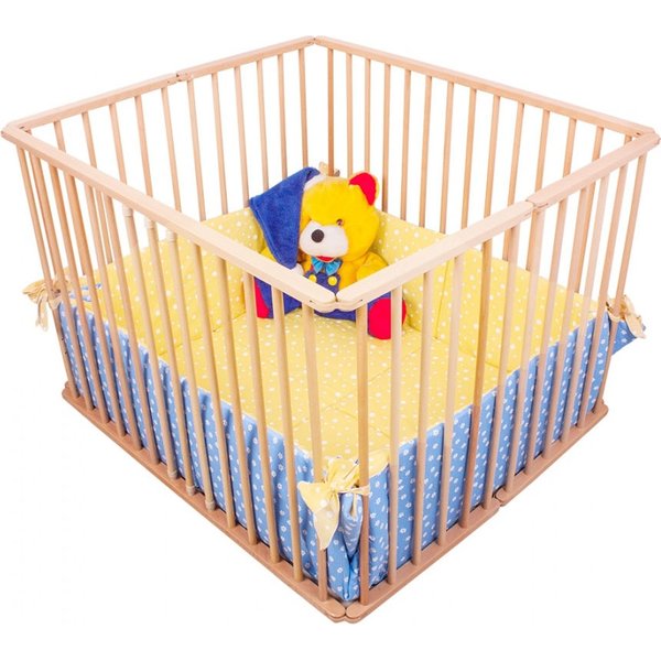 Kojec/mata do zabawy z mikrofibrą Gluck - zygzak