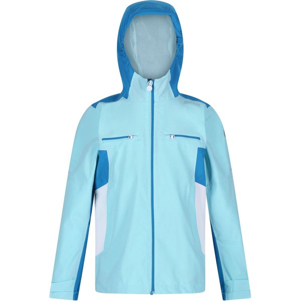 Kurtka przeciwdeszczowa Highton II Junior Regatta - cool aqua/blue aster