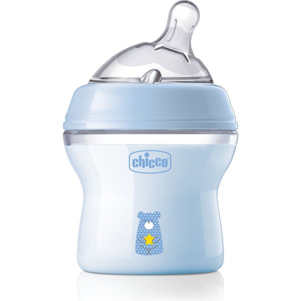 Butelka plastikowa Naturalfeeling 150ml 0+ Chicco - niebieski