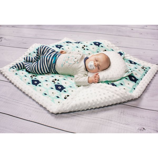 Kocyk minky 65x85 cm Gluck - balony