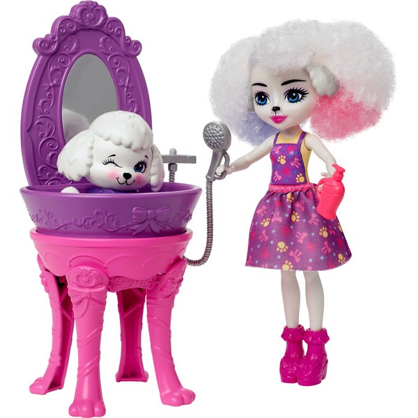 Enchantimals salon piękności pudelków Mattel