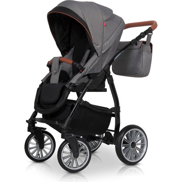 Wózek wielofunkcyjny Passo Pro + śpiwór Euro-Cart - anthracite