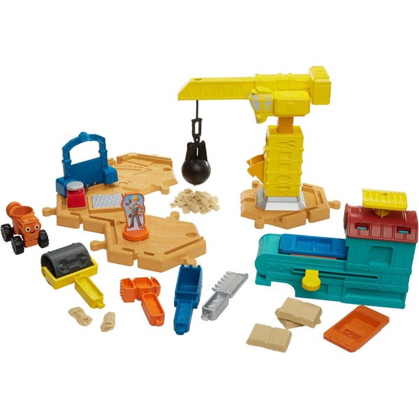 Bob Budowniczy Plac budowy + piasek kinetyczny Fisher Price