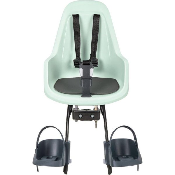 Fotelik rowerowy Bobike Mini Go + osłona przeciwwiatrowa Bobike - Marhmallow mint