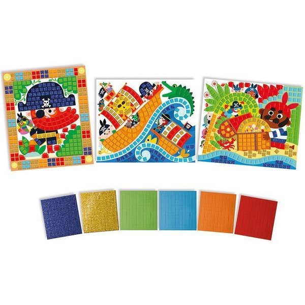 Zestaw kreatywny Mozaika Janod - Piraci