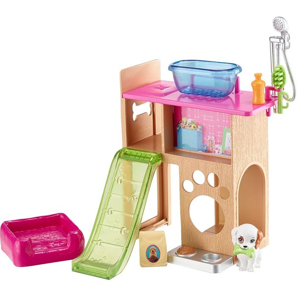 Barbie Mebelki Mattel - pokój zwierzaków