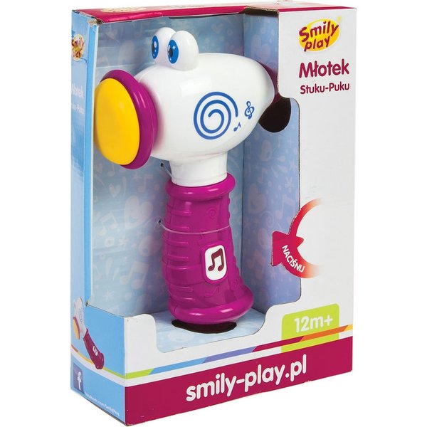 Młotek Stuku-puku Anek - różowy