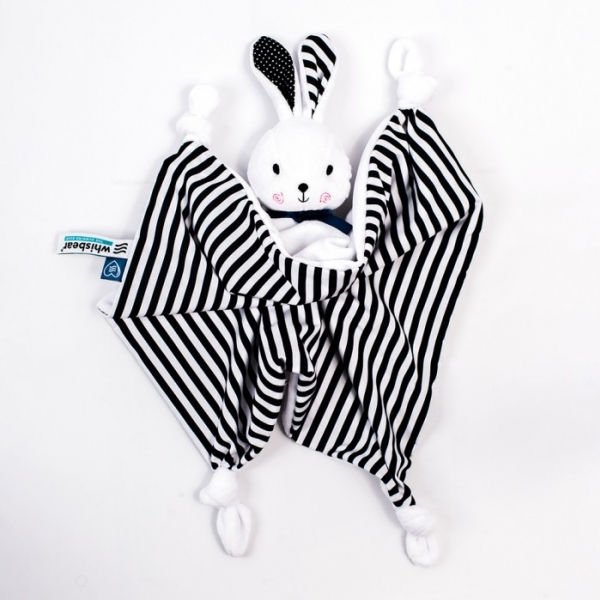DouDou Kocyk przytulanka Whisbear - Króliczek