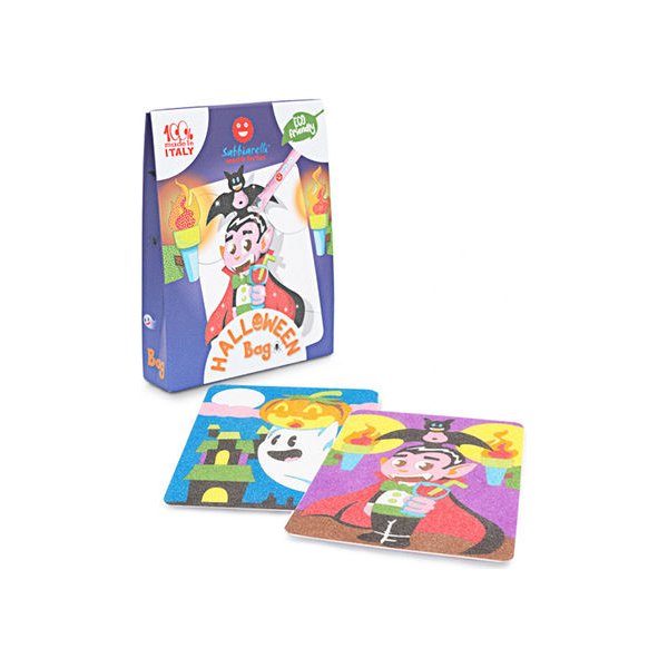 Zestaw do kolorowania piaskiem Bag Sabbiarelli - Halloween