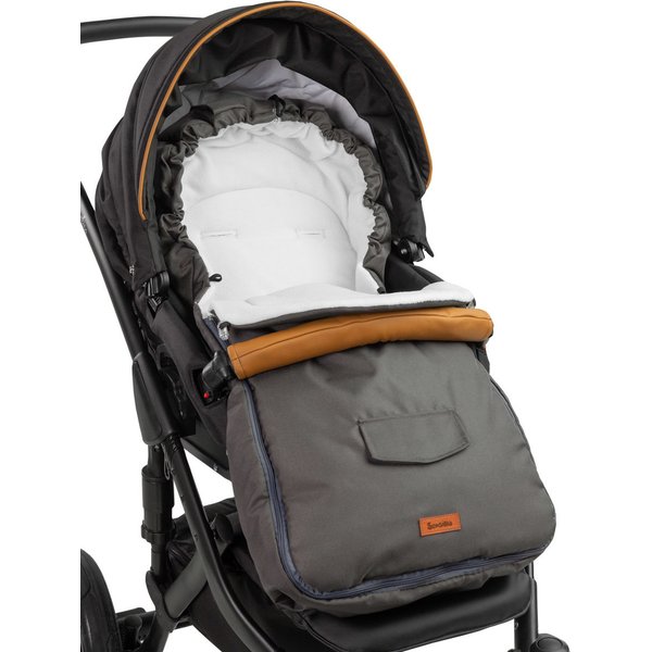 Śpiworek do wózka Classic Polar Sensillo - graphite