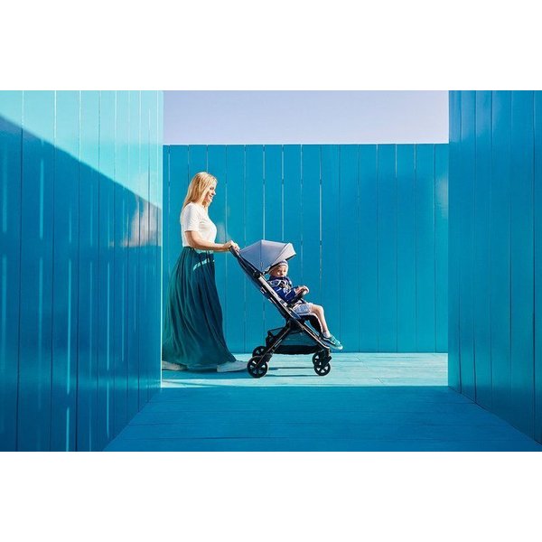 Wózek spacerowy Jackey z torbą transportową Easywalker - Shadow Black