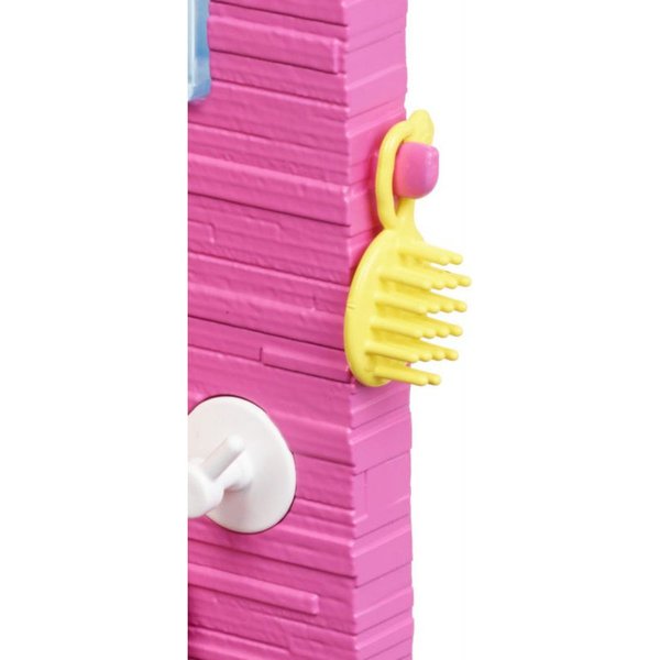 Barbie Mebelki + Lalka Mattel - prysznic