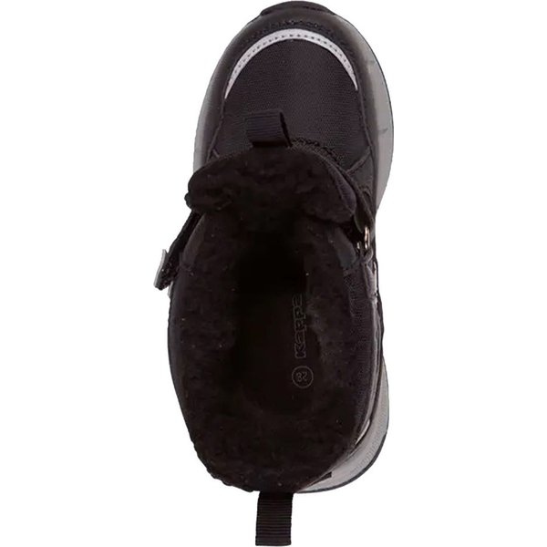 Buty, śniegowce Vipos Tex Jr Kappa - czarno - srebrne