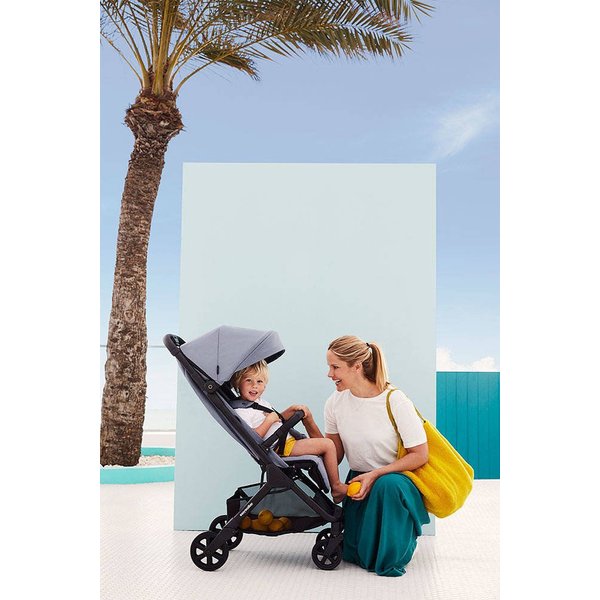 Wózek spacerowy Jackey z torbą transportową Easywalker - Shadow Black