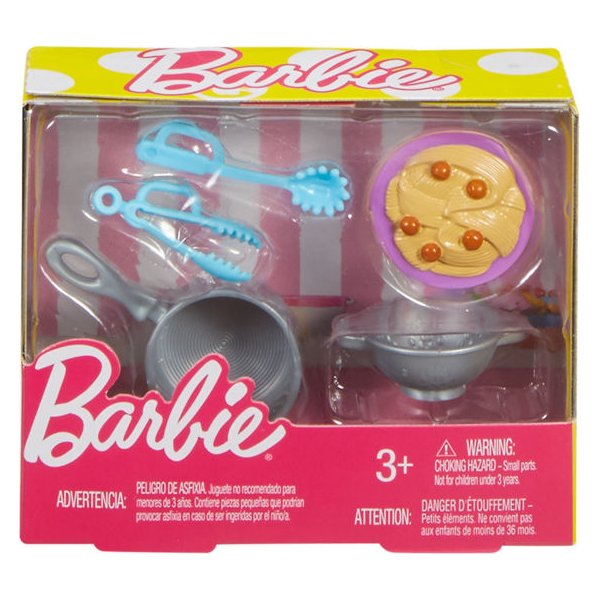 Barbie akcesoria kuchenne Mattel - Spaghetti