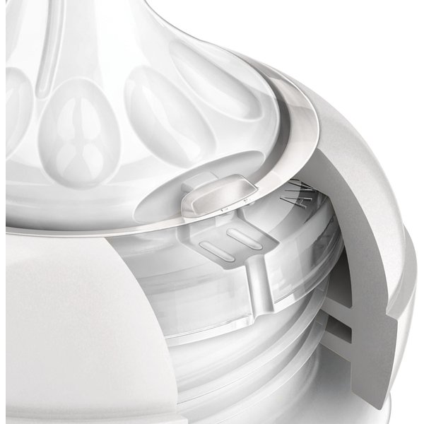 Smoczek do butelki 2 sztuki Natural Avent - kaszka