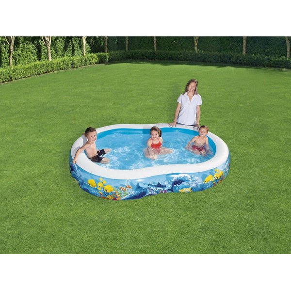 Basen dla dzieci Morska Głębina 262/157/46cm Bestway