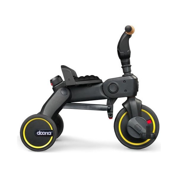 Składany rowerek trójkołowy Liki S5 5w1 Doona - czarny