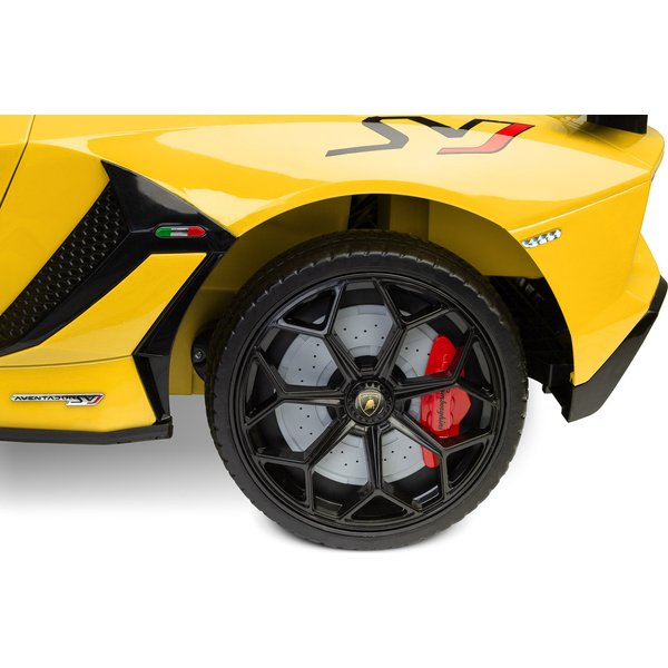 Pojazd na akumulator Lamborghini Toyz by Caretero - żółty