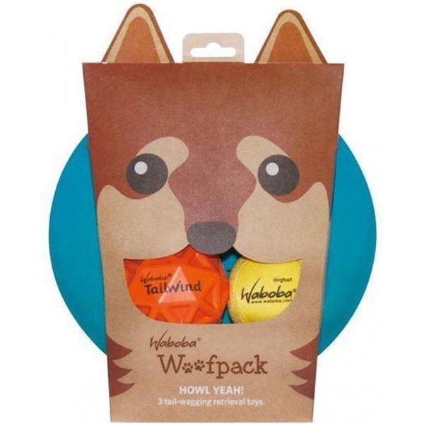 Zestaw zabawek dla psa Assorted Woofpack Waboba
