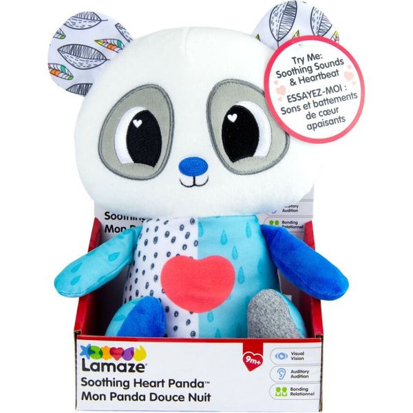 Pluszowa panda z pulsującym serduszkiem Lamaze