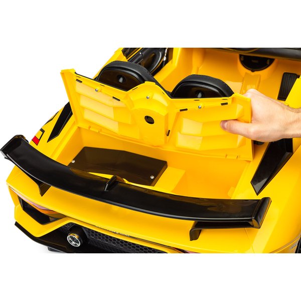 Pojazd na akumulator Lamborghini Toyz by Caretero - żółty