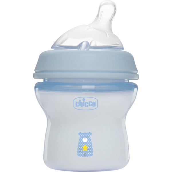 Butelka plastikowa Naturalfeeling 150ml 0+ Chicco - niebieski
