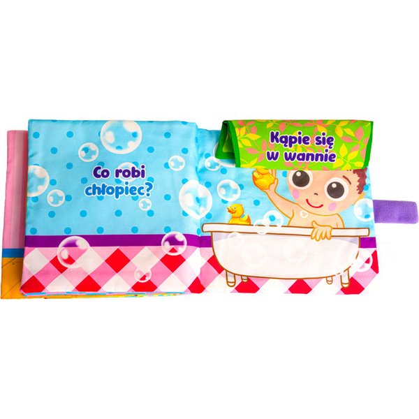 Książeczka dla dzieci Co Robi Chłopiec? Jolly Baby