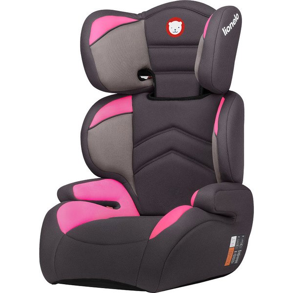 Fotelik Lars 15-36 kg Lionelo - candy pink