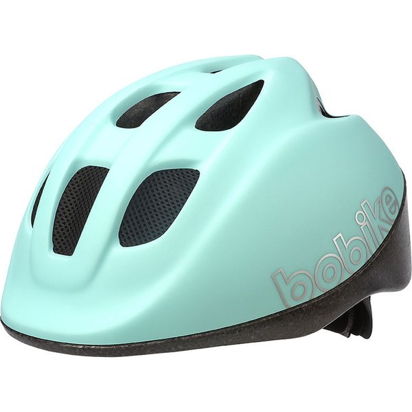 Fotelik rowerowy Go do ramy + kask Bobike - Marshmallow Mint