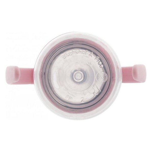 Kubek niekapek z ustnikiem 120ml Lulabi - słonik różowy