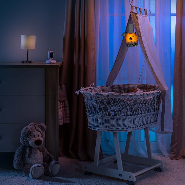 Lampka nocna LED z pozytywką i timerem RE-52451 Reer