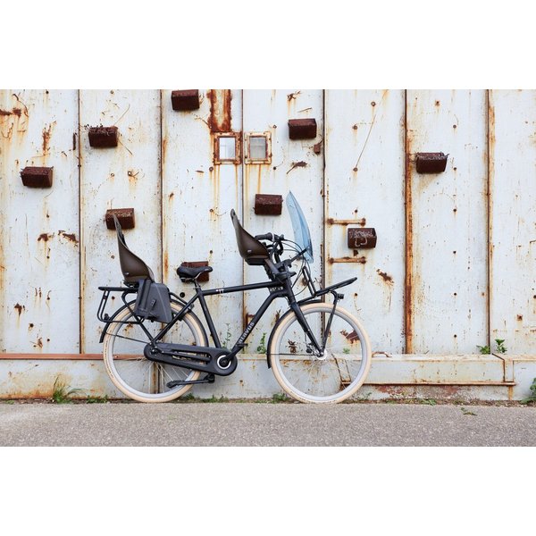 Tylny fotelik na bagażnik Urban Iki - różowy