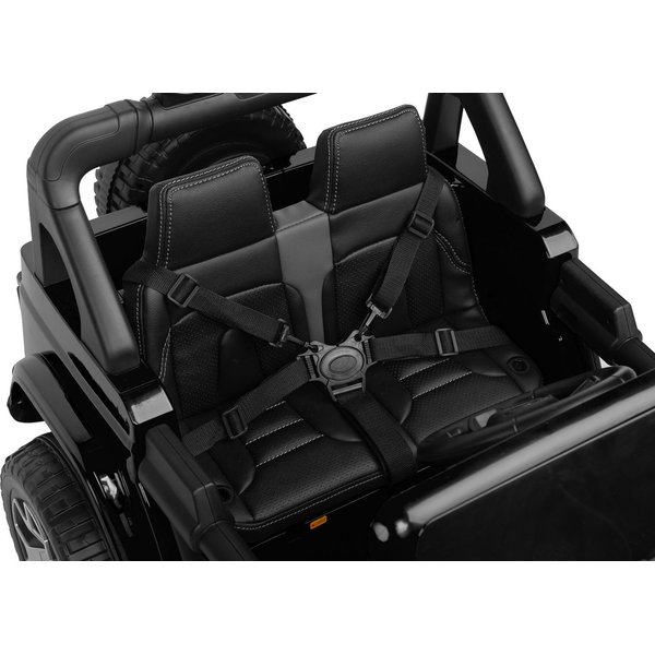Terenowy pojazd na akumulator Jeep Rubicon Toyz by Caretero - black