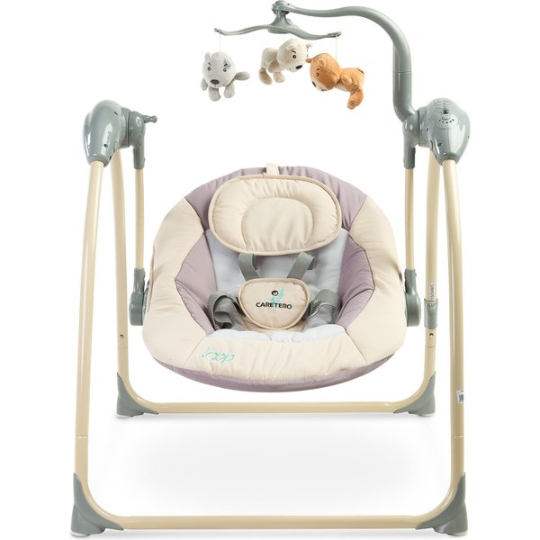 Huśtawka niemowlęca Loop Caretero - beżowa