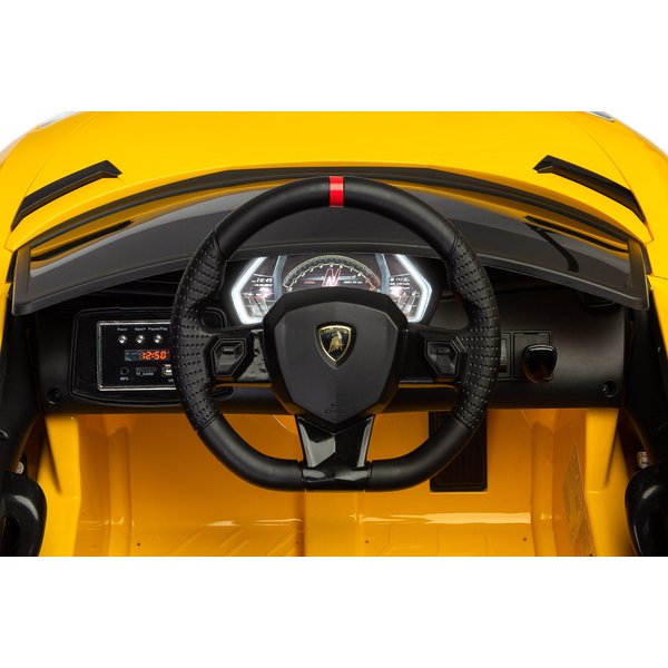 Pojazd na akumulator Lamborghini Toyz by Caretero - żółty